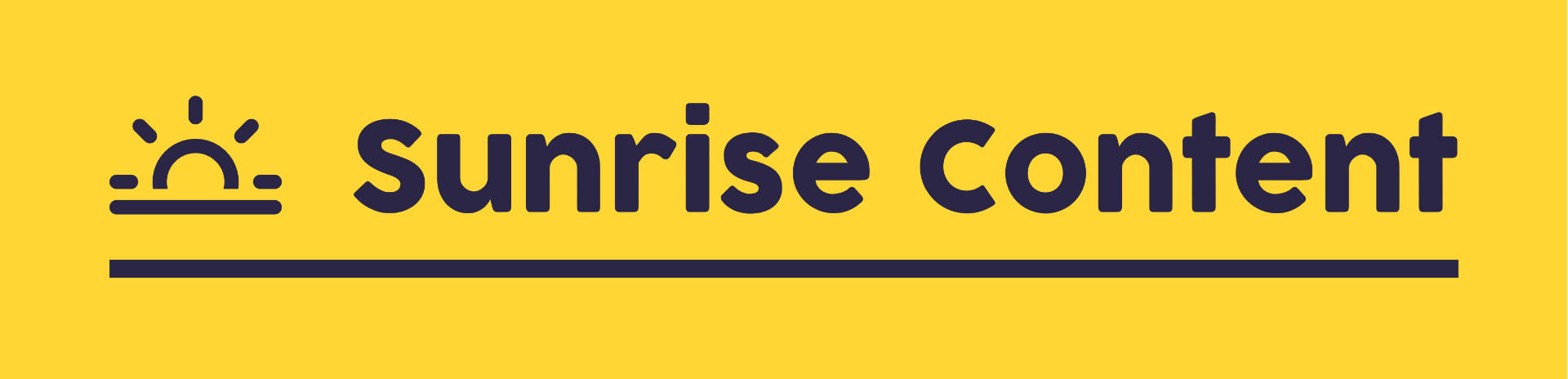 Sunrise Content Partners logo